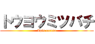 トウヨウミツバチ (Apis cerana)