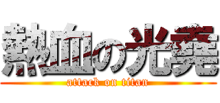 熱血の光堯 (attack on titan)