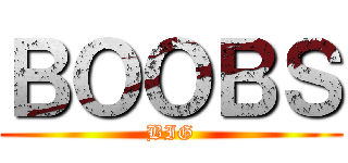 ＢＯＯＢＳ (BIG)