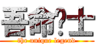 吾命骑士 (the unique legend)