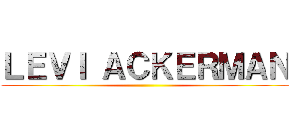 ＬＥＶＩ ＡＣＫＥＲＭＡＮ ()