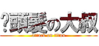脫頭髮の大叔 (attack on titan)
