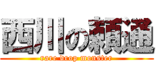 西川の頼通 (rare drop monster)