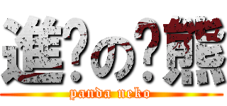 進擊の貓熊 (panda neko)