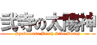 弐寺の太陽神 (Syakunetsu Beach Side Bunny)