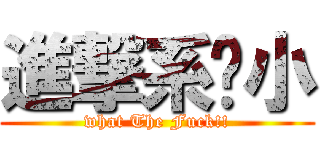 進撃系啥小 (what The Fuck!!)