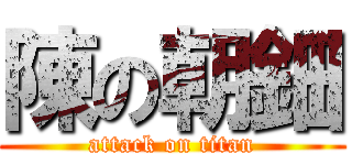 陳の朝鈿 (attack on titan)