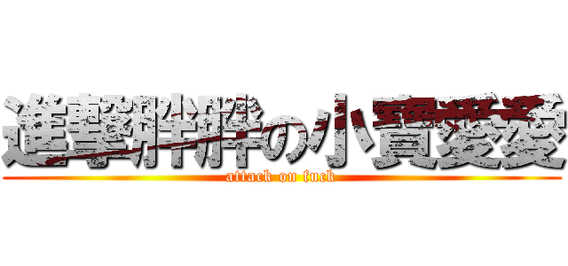 進撃胖胖の小寶愛愛 (attack on fuck)
