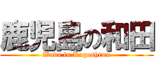 鹿児島の和田 (Wada in Kagoshima)