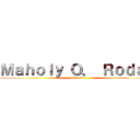 Ｍａｈｏｌｙ Ｏ． Ｒｏｄａｓ (Lista N.1)