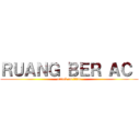 ＲＵＡＮＧ ＢＥＲ ＡＣ  (attack on titan)