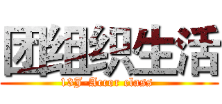 团组织生活 (13J-Accor class )