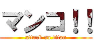 マンコ！！ (attack on titan)