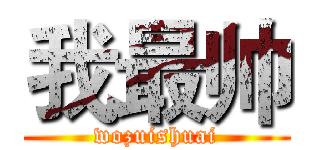 我最帅 (wozuishuai)