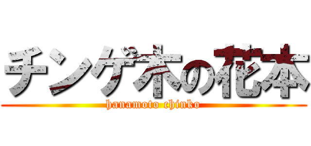 チンゲ木の花本 (hanamoto chinko)