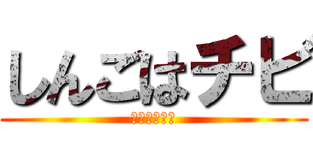 しんごはチビ (おい常識だろ)