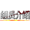 组员介绍 ()