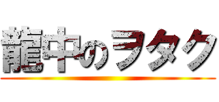 龍中のヲタク ()