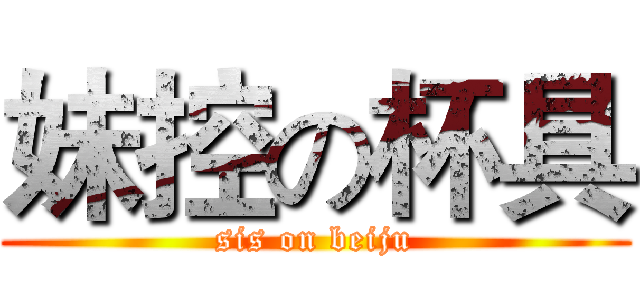 妹控の杯具 (sis on beiju)