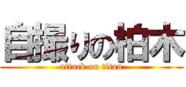 自撮りの柏木 (attack on titan)