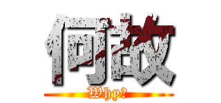 何故 (Why?)