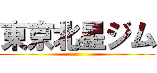 東京北星ジム ()