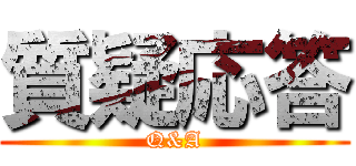 質疑応答 (Q&A)