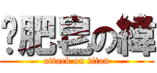 撿肥皂の緯 (attack on titan)