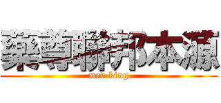 藥尊聯邦本源 (med king)