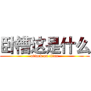 卧槽这是什么 (attack on titan)