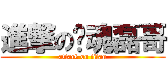 進撃の弒魂磊哥 (attack on titan)