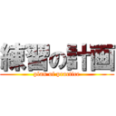 練習の計画 (plan of practice)