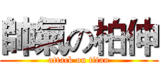 帥氣の柏伸 (attack on titan)