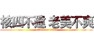 核四不建 老美不爽 (attack on 0425)