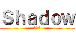 Ｓｈａｄｏｗ (暗影刺客)