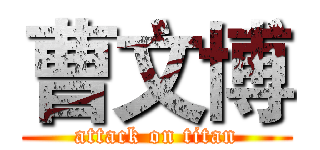 曹文博 (attack on titan)