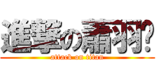 進撃の蕭羽瑄 (attack on titan)