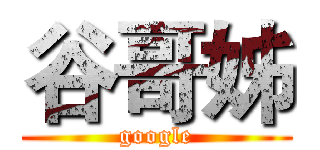 谷哥姊 (google)