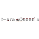 ｔ－ａｒａ のＱｕｅｅｎ\'ｓ (attack on titan)