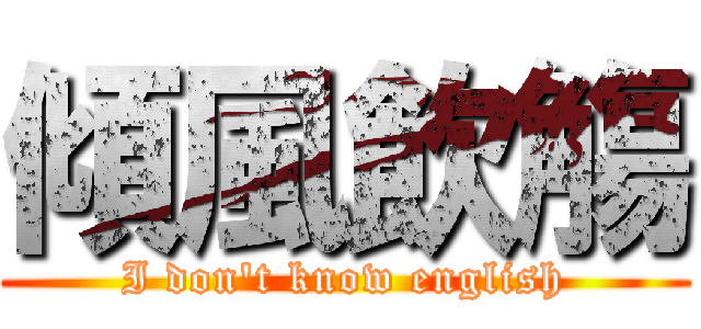 傾風飲觴 (I don't know english)