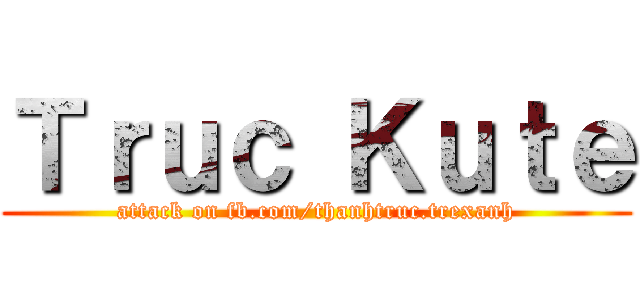 Ｔｒｕｃ Ｋｕｔｅ (attack on fb.com/thanhtruc.trexanh)