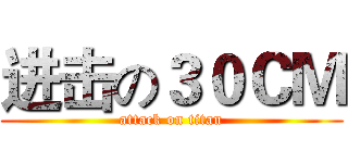 进击の３０ＣＭ (attack on titan)