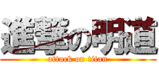 進撃の明道 (attack on titan)