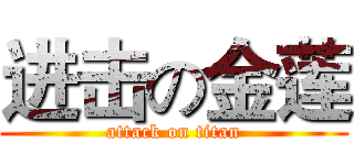 进击の金莲 (attack on titan)