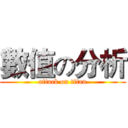 數值の分析 (attack on titan)