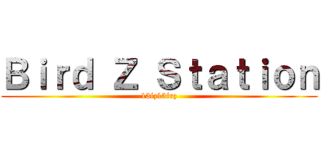 Ｂｉｒｄ Ｚ Ｓｔａｔｉｏｎ (13iz13irz)