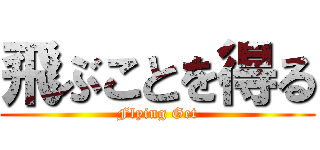 飛ぶことを得る (Flying Get)