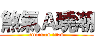 煞氣Ａ曉潮 (attack on titan)