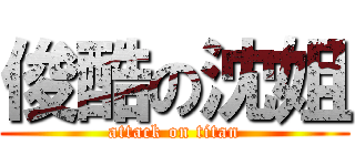 俊酷の沈姐 (attack on titan)