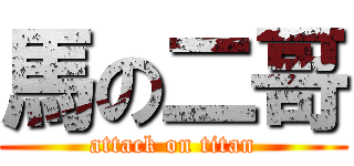 馬の二哥 (attack on titan)